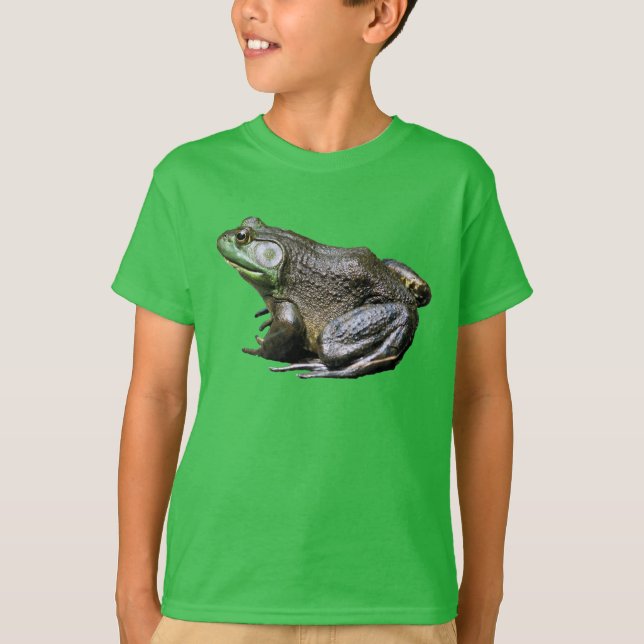 Großes Bullfrosch-Tier T-Shirt (Vorderseite)