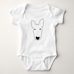 Großes Bullie stellen Baby-T-Shirt gegenüber Baby Strampler