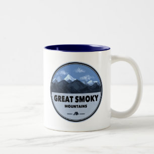 Großes Camping der Smokygebirge Zweifarbige Tasse
