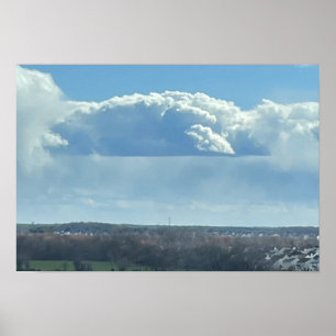 Großes Cloud Poster