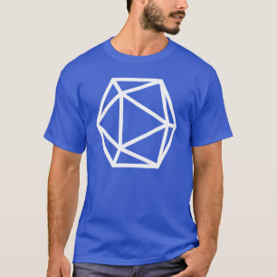 Großes D20 Isocahedron T-Shirt