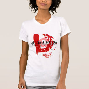Großes D (rot) T-Shirt