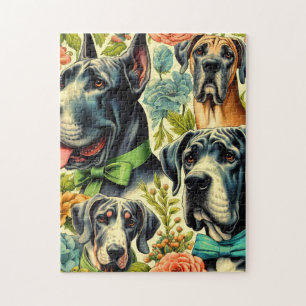 Großes Dane-Bild Puzzle