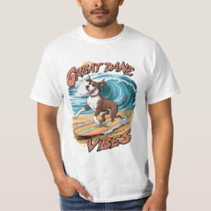 Großes Dane-Surferlebnis T-Shirt