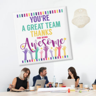 großes Dankeschön für das phantastische Team Magnet