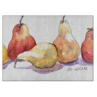 Großes dekoratives Glasschneiden-Brett