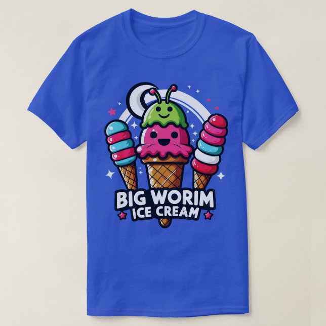 Großes Eis T-Shirt (Design vorne)
