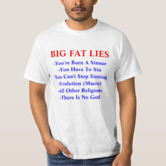 GROSSES FAT LIEGT Evangelism-T - Shirt