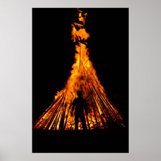 Großes Feuer Poster