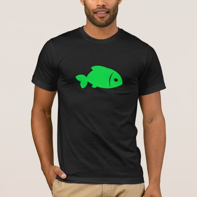 Großes Fisch-T-Shirt T-Shirt (Vorderseite)