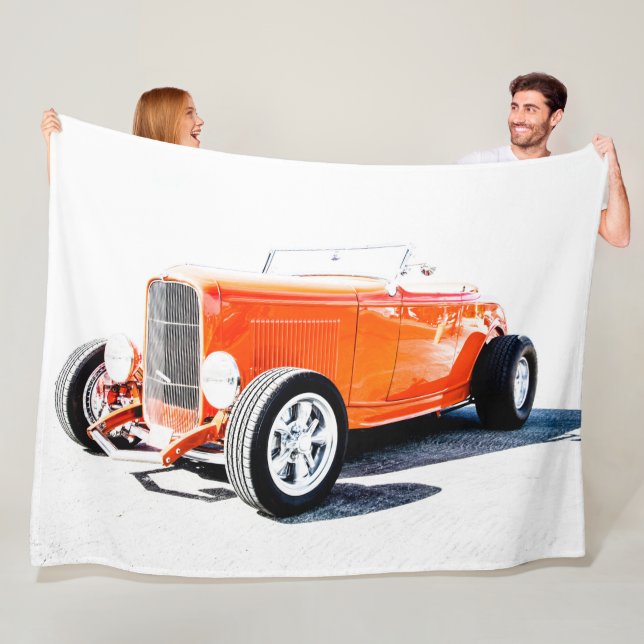 Grosses Fleece Blanket-Frisierte Auto (Beispiel)