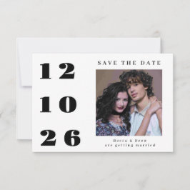Großes Foto 1 Save the Date Einladung