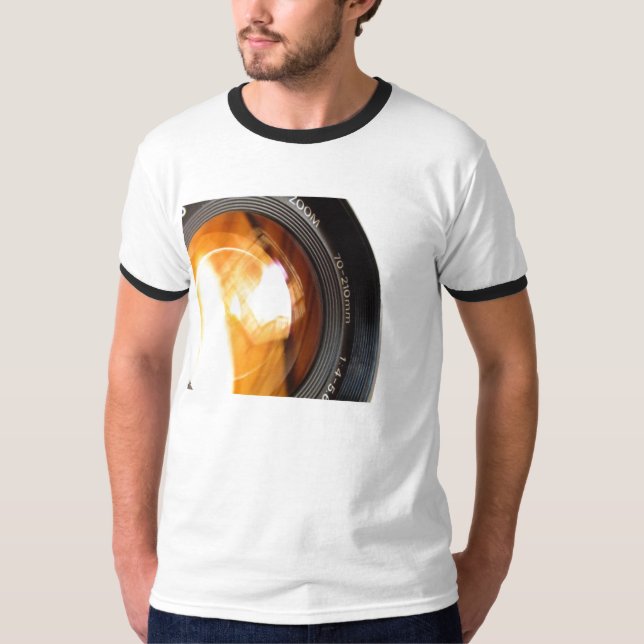 Großes Foto einfach T-Shirt (Vorderseite)