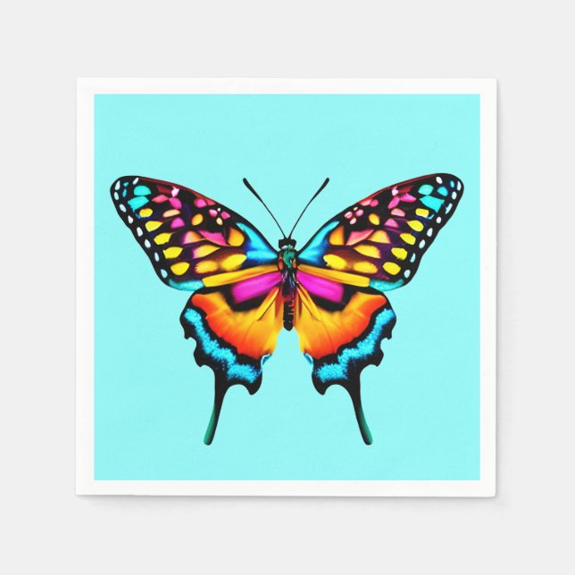 Grosses Frack Butterfly Serviette (Vorderseite)
