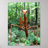 Grosses Gebet-Mantis-Poster
