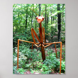Grosses Gebet-Mantis-Poster Poster