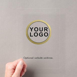 Großes Geschäft Logo Website Unternehmensveranstal Acryleinladungen