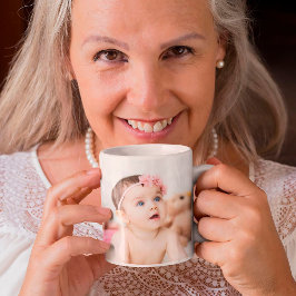 Großes Geschenk für benutzerdefinierte Fotos Kaffeetasse