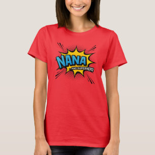 Großes Geschenk - Nana & Superhero - Comic Buch T-Shirt