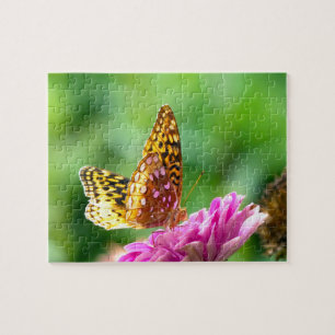 Grosses, gesprenkeltes Fritillary Jigsaw Puzzle
