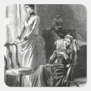 Großes-Grandmamma Severan durch Leslie Keith Quadratischer Aufkleber