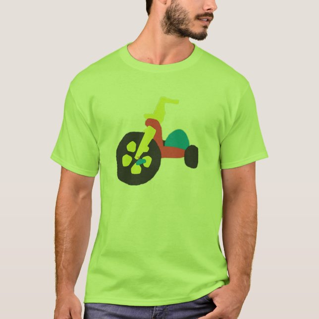 Großes großes Rad T-Shirt (Vorderseite)
