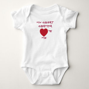 Großes Großvatert-shirt Baby Strampler