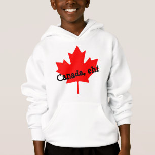 Großes Helles Rotes Ahornblatt Kanada, oder? Hoodie