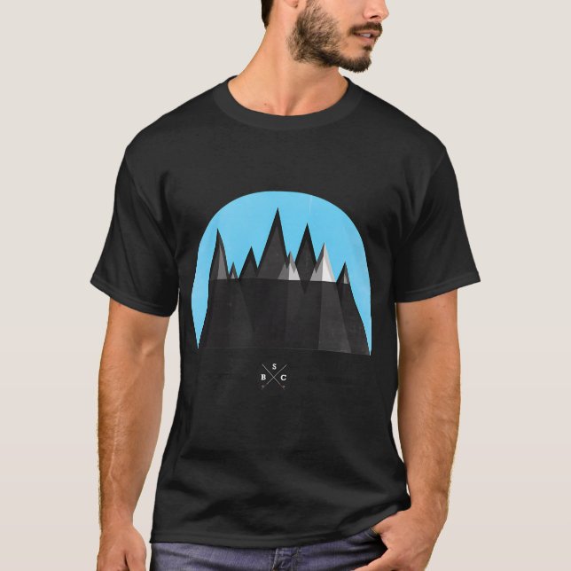 Großes Himmel Land T-Shirt (Vorderseite)