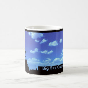 Großes Himmel-Land Tasse