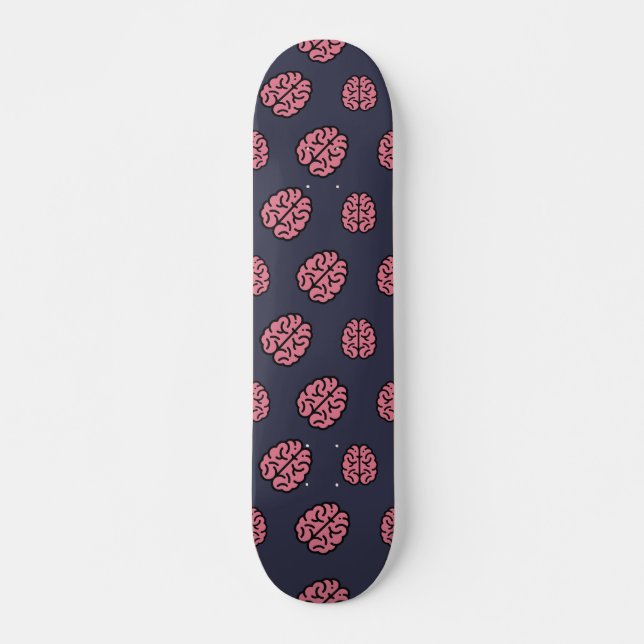 Großes Hirnmuster Skateboard (Vorne)
