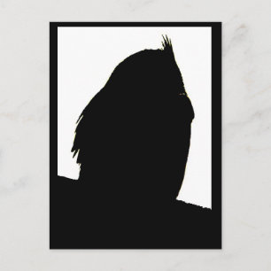 Großes Hornhaut-Profil Postkarte