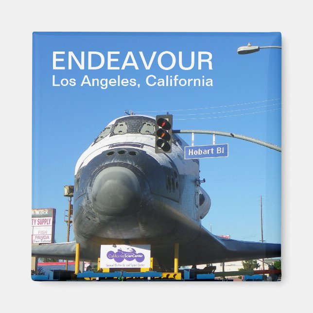 Großes Interesse in Los Angeles Magnet! Magnet (Vorne)