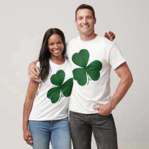 Grosses Kleeblatt T-Shirt