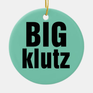 Großes Klutz Keramikornament