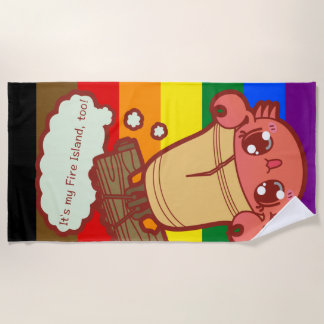 Großes Krabben-Tuch! Strandtuch