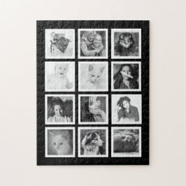 Großes kundenspezifisches Puzzlespiel mit 12 Ihrer Puzzle