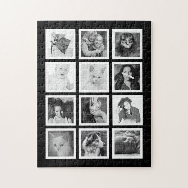 Großes kundenspezifisches Puzzlespiel mit 12 Ihrer Puzzle (Vertikal)