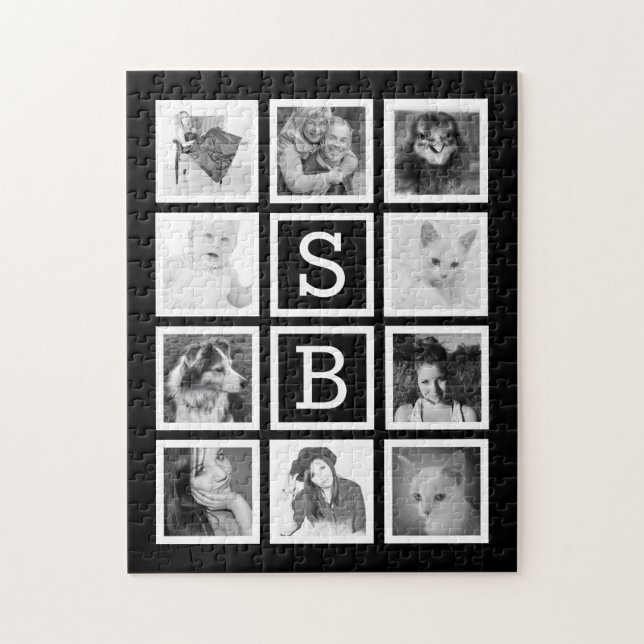 Großes kundenspezifisches Puzzlespiel mit zehn Puzzle (Vertikal)