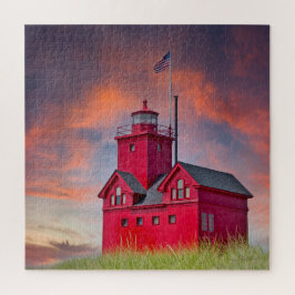 Großes Leuchtturm von Michigan Puzzle