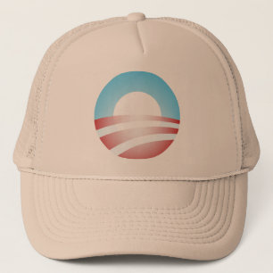Großes Logo O Barack Obama Truckerkappe