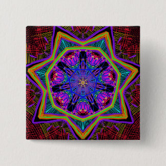 Großes Mandala Button