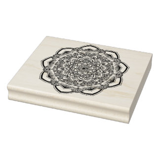 Großes Mandala Gummistempel