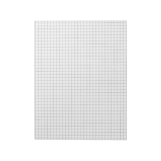 Großes Millimeterpapier Notizblock (Rotiert)