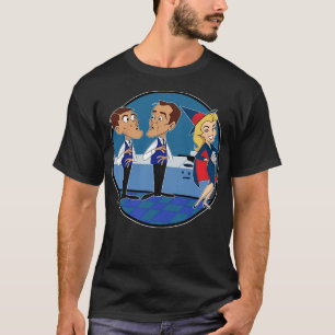 Großes Model bewitchte Darrin Phantastisch für Mov T-Shirt