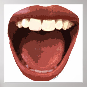 großes mouth2 poster