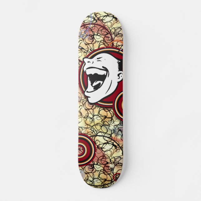 GROSSES MUND Skateboard (Vorderseite)