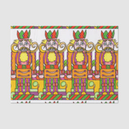 Großes Nussknacker-Seidenpapier Seidenpapier