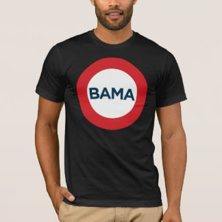 Großes Obama-T-Shirt - Rot, Weiß u. Blau T-Shirt