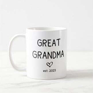 Großes Oma est. 2023 Kaffeetasse